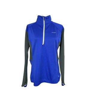 Columbia Women’s Large Omni-Wind Block Windproof Omni-Wick 1/2 Zip Pullover